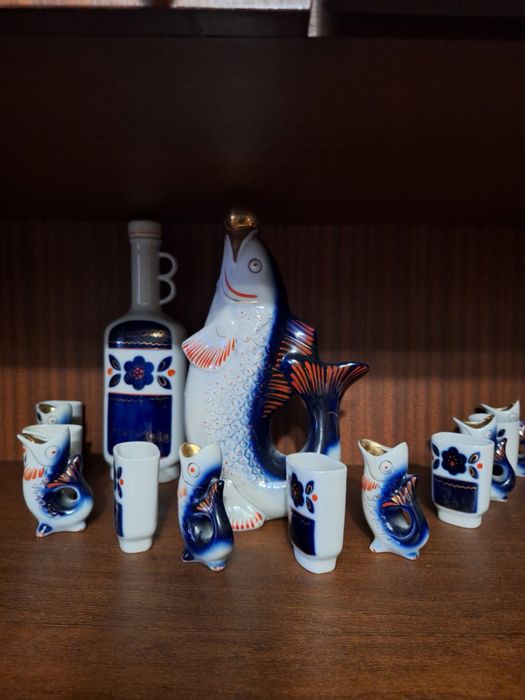 Набір фарфоровий рибки в ідеальному стані СССР