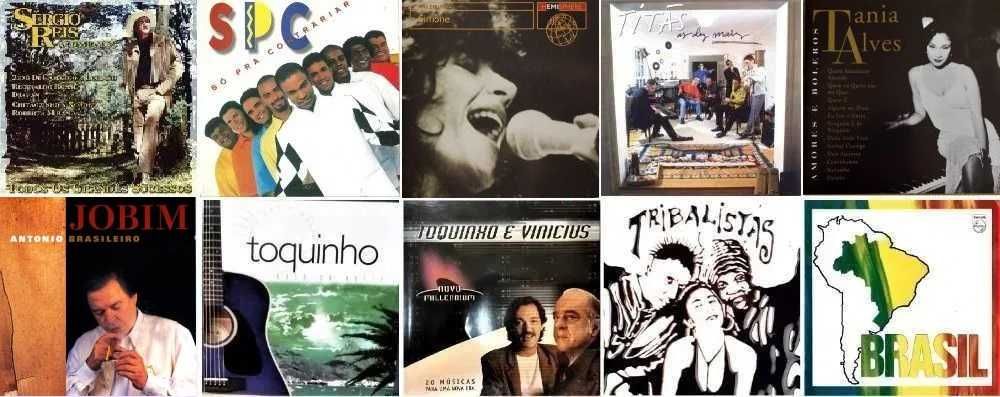 85 CDs - Música Brasileira - Raros - Muito Bom Estado
