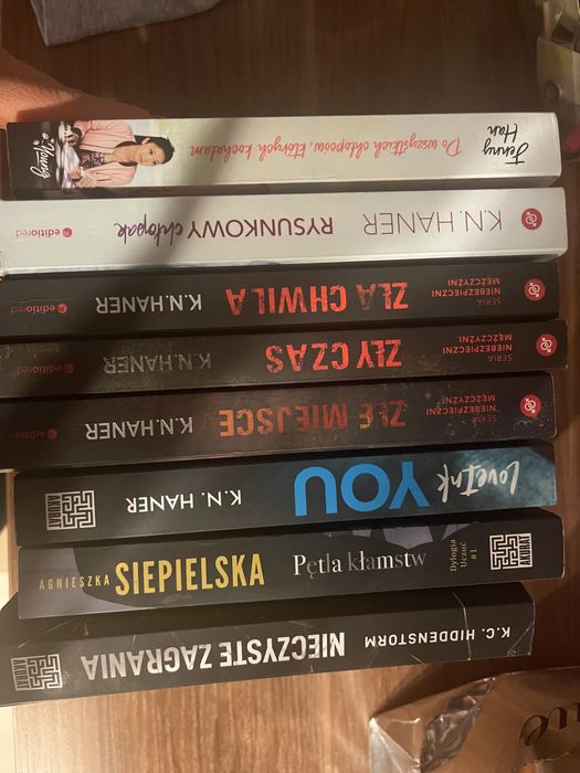 Książki Kasi Haner i nie tylko …