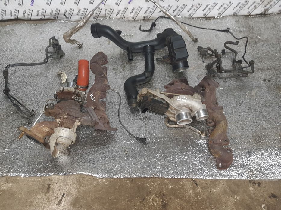 Турбіна патрубок турбина трубка рендж ровер range rover 4.4 дизель