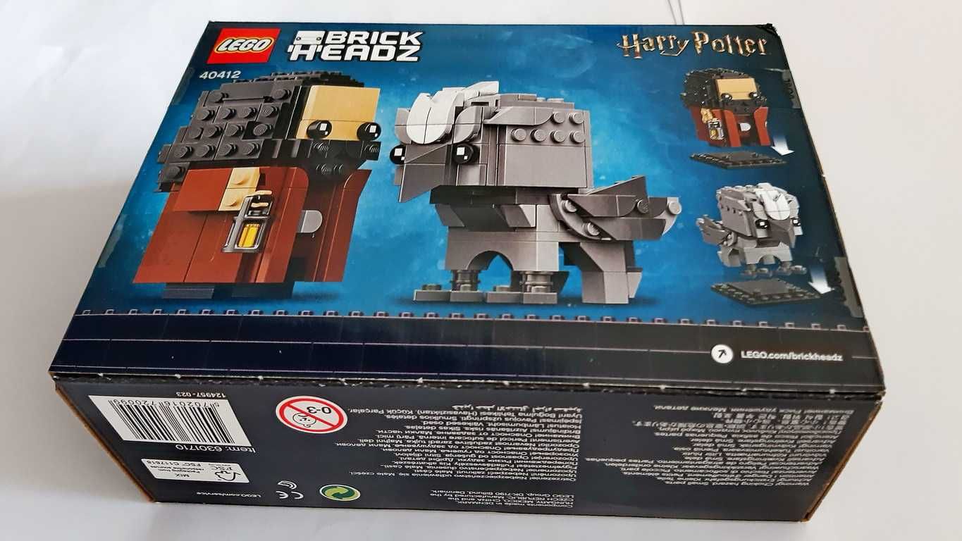 Lego Harry Potter 40412 Hagrid & Buckbeak BRICKHEADZ selado