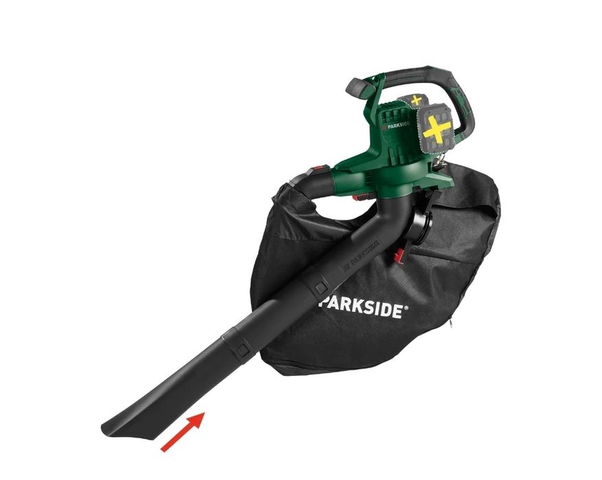 odkurzacz dmuchawa do liści 3w1 40V PARKSIDE PLSA 40-Li D3