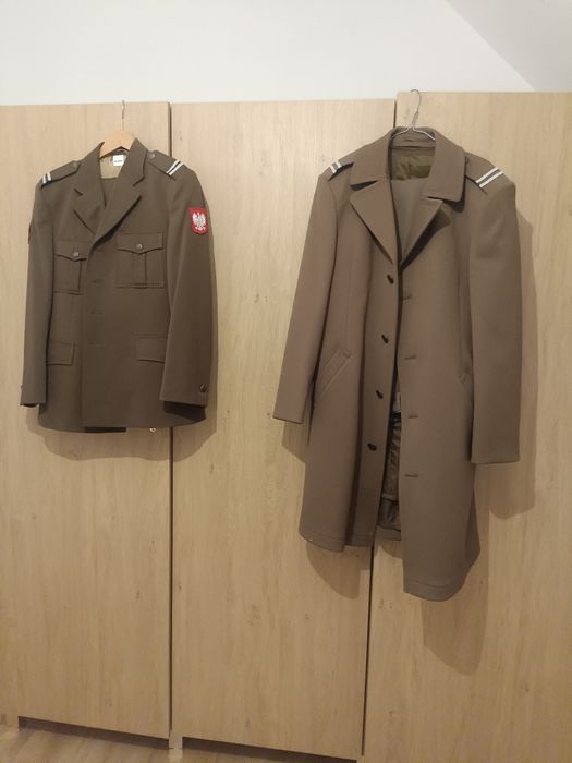 Mundur Galowy komplet , płaszcz,plecak