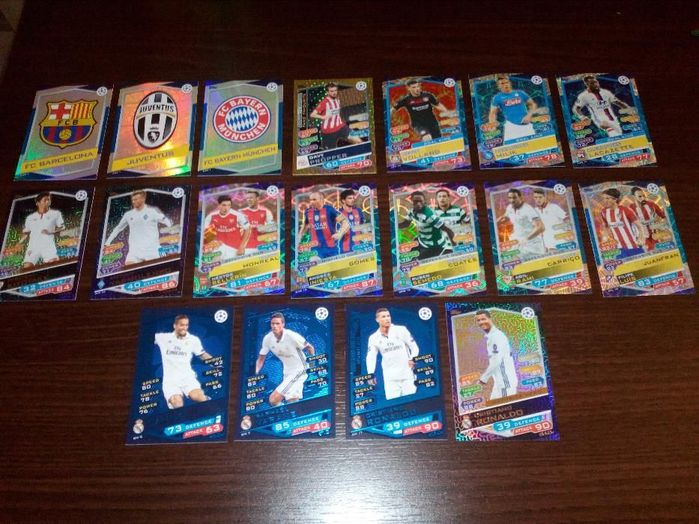Karty Topps Match Attax - Champions League 2016/17 -