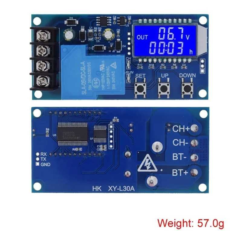 Контролер заряду акумуляторів XY-L30A, 6-60V, до 30А.
