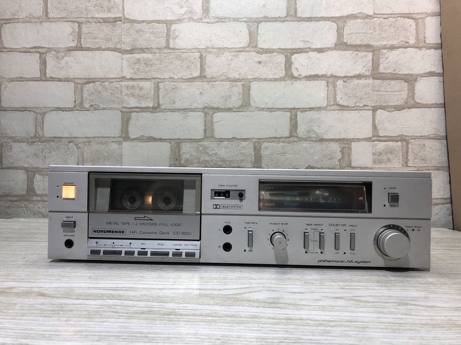 Стерео касетна дека/кассетная дека  Nordmende CD 1650 б/у з Німеччини