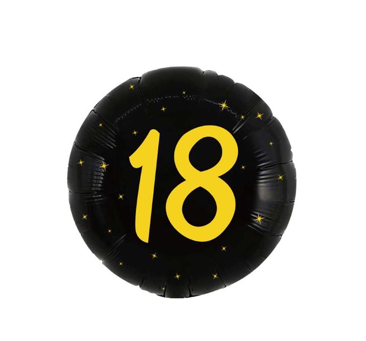 Balon foliowy z cyfrą 18 (1)