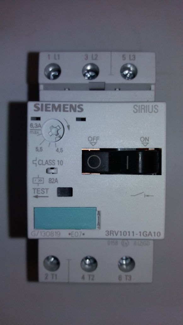 Контакторы, автоматические выключатели Siemens