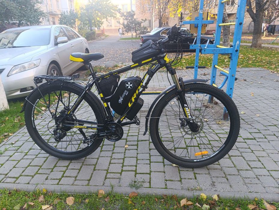 Електровелосипед Hunter 2025 48В 500Вт MXSUS 21Ah / до 70км запас хода