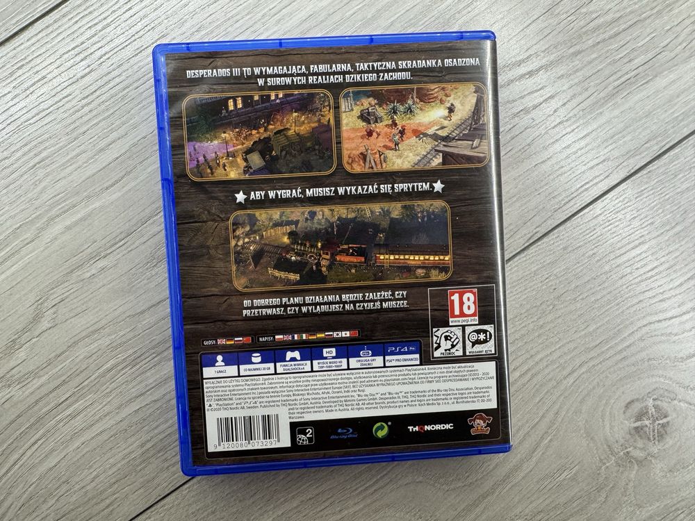 Desperados III 3 - PS4/PS5 - stan idealny!