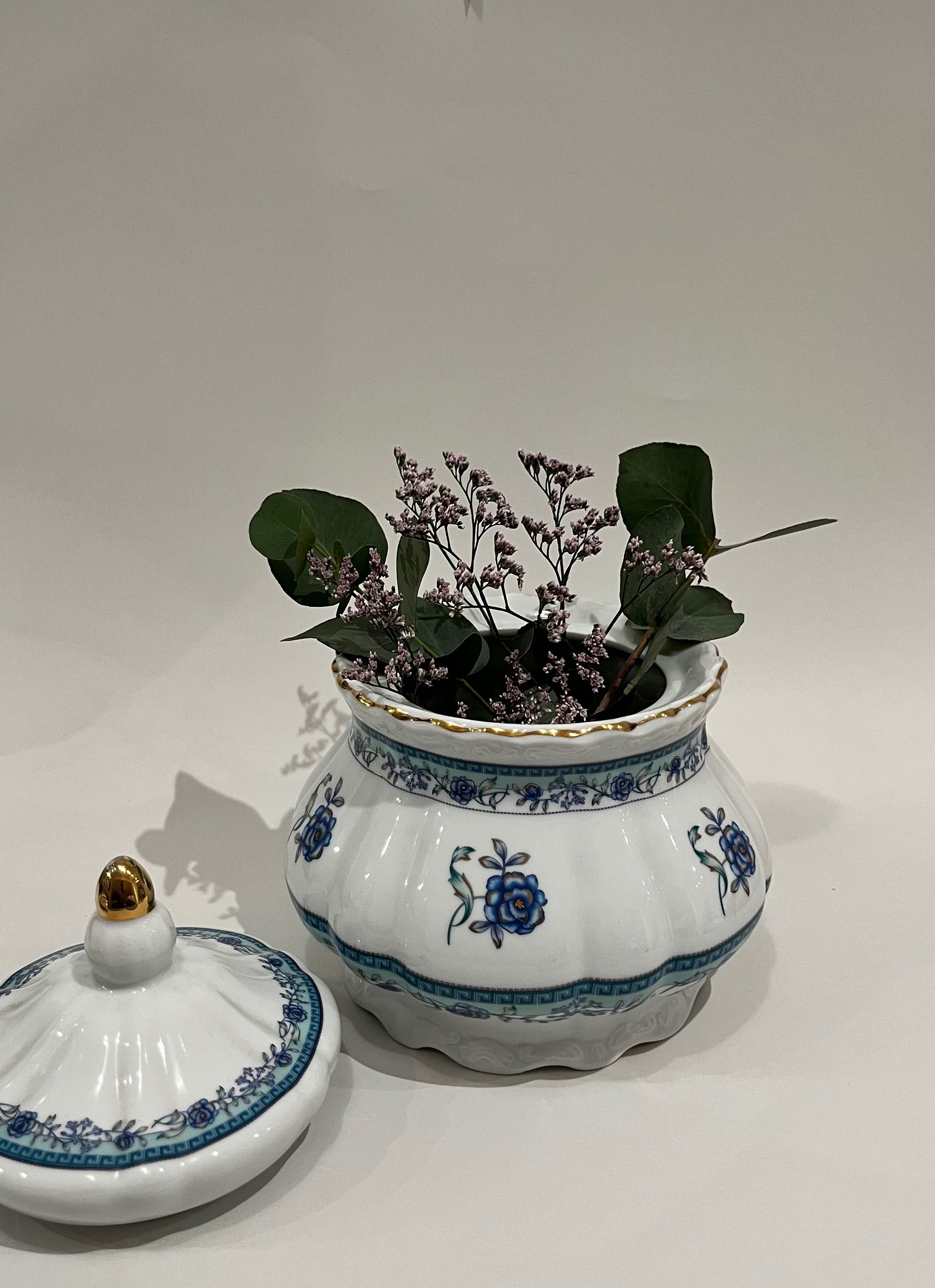 Waza amfora pojemnik porcelana rękodzieło t. Limoges