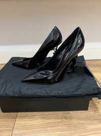 Szpilki Saint Laurent Opyum in Patent Leather, 36, nowy