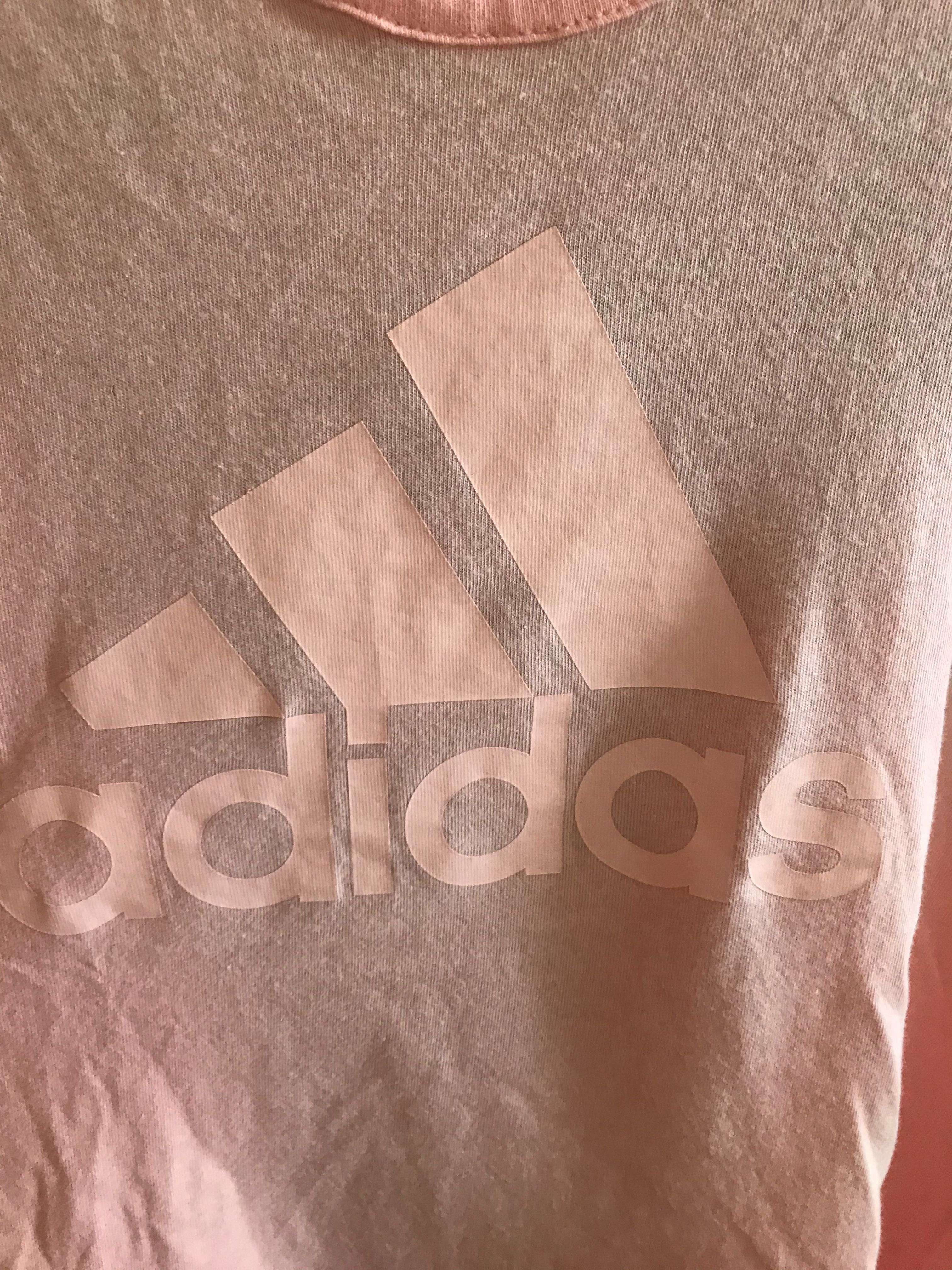 T-shirt menina Adidas manga cava tamanho  8