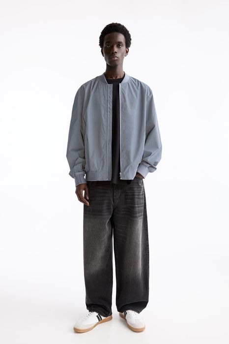 52(XL)мужская светло серая куртка,ветровка,бомбер,бомбер, light grey