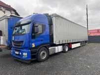 IVECO Stralis 2015 року тягач + напівпричіп Krone SD 2016 року.
