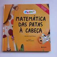 Livro " Matemática das Patas à Cabeça" - Texto Editora