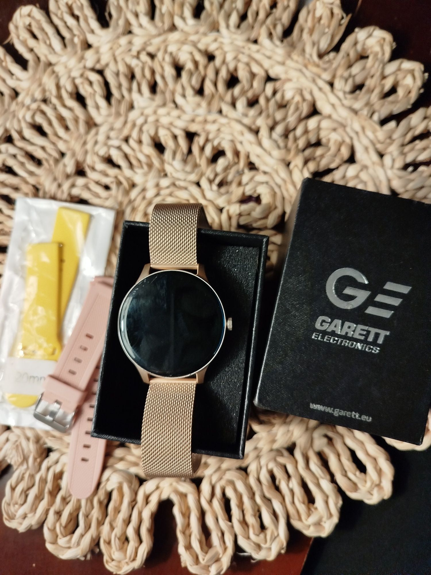 Smartwatch zegarek garett classy złoty