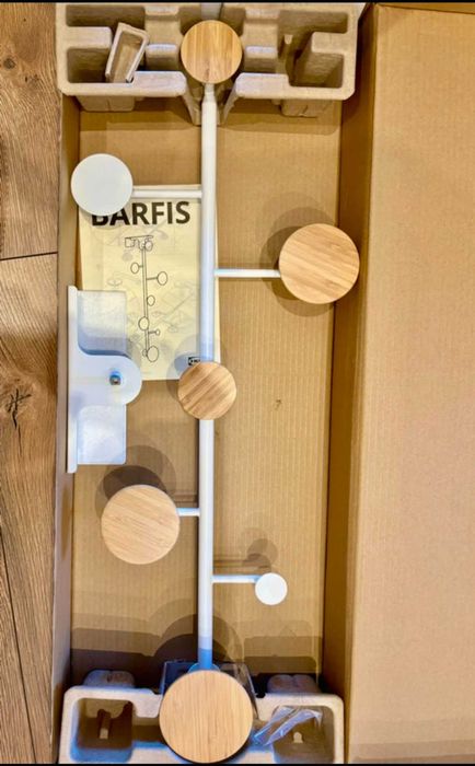 Wieszak na drzwi, regulowany Ikea BÄRFIS