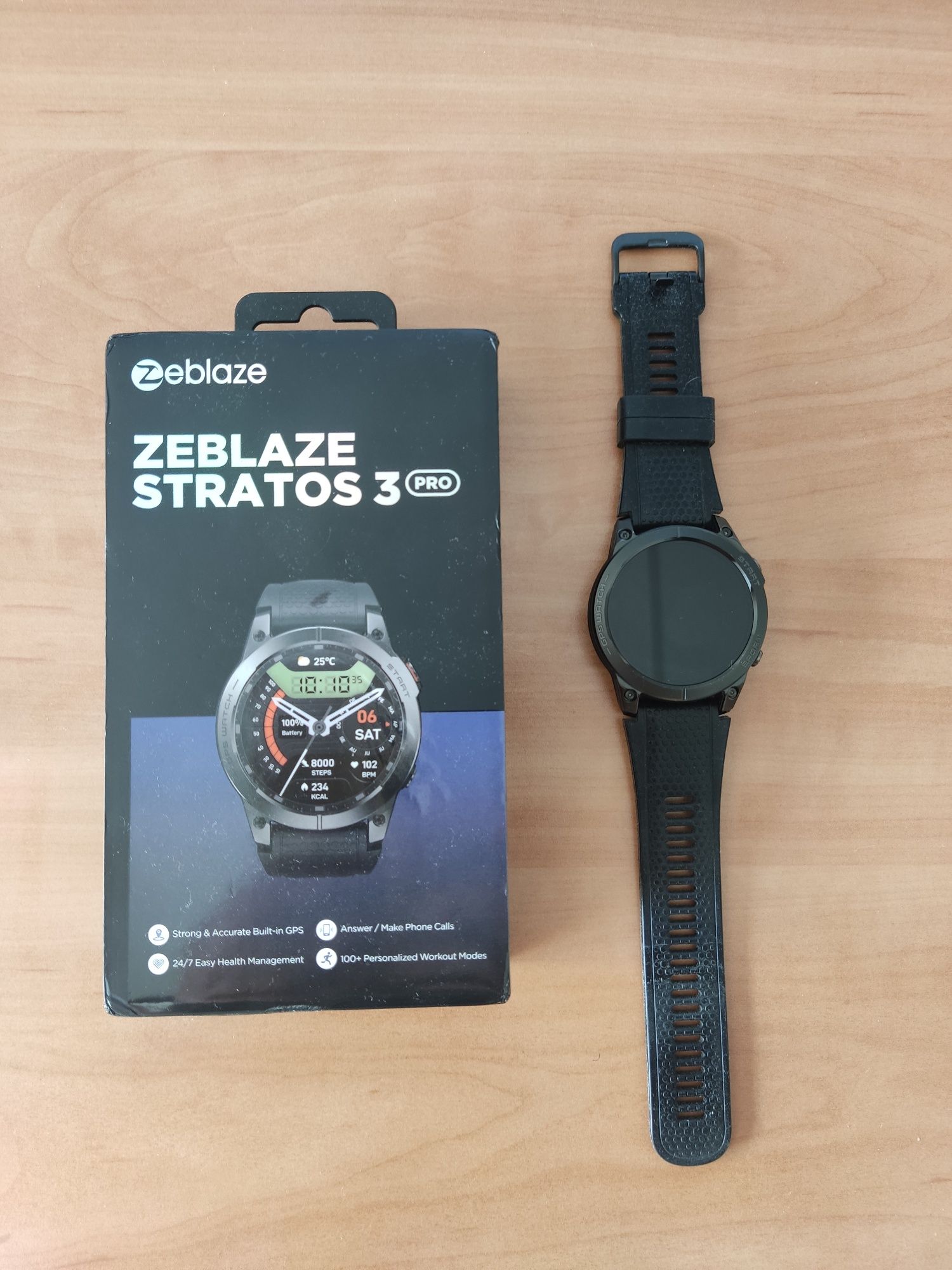 Zeblaze stratos 3 pro smartwatch