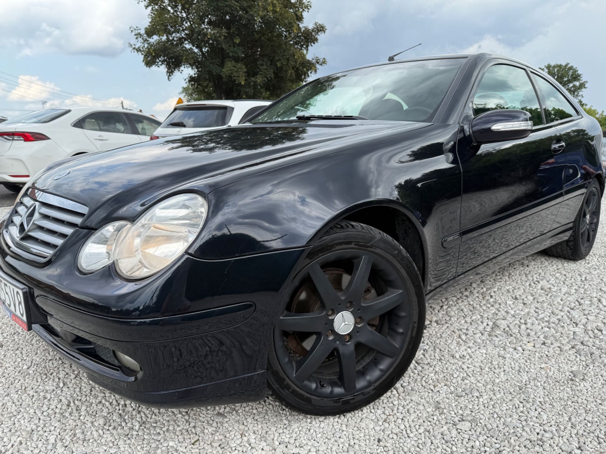 MERCEDES C-KLASA W 203 Coupe 2006 Automat Nowe Opony Bez Wkładu Klima
