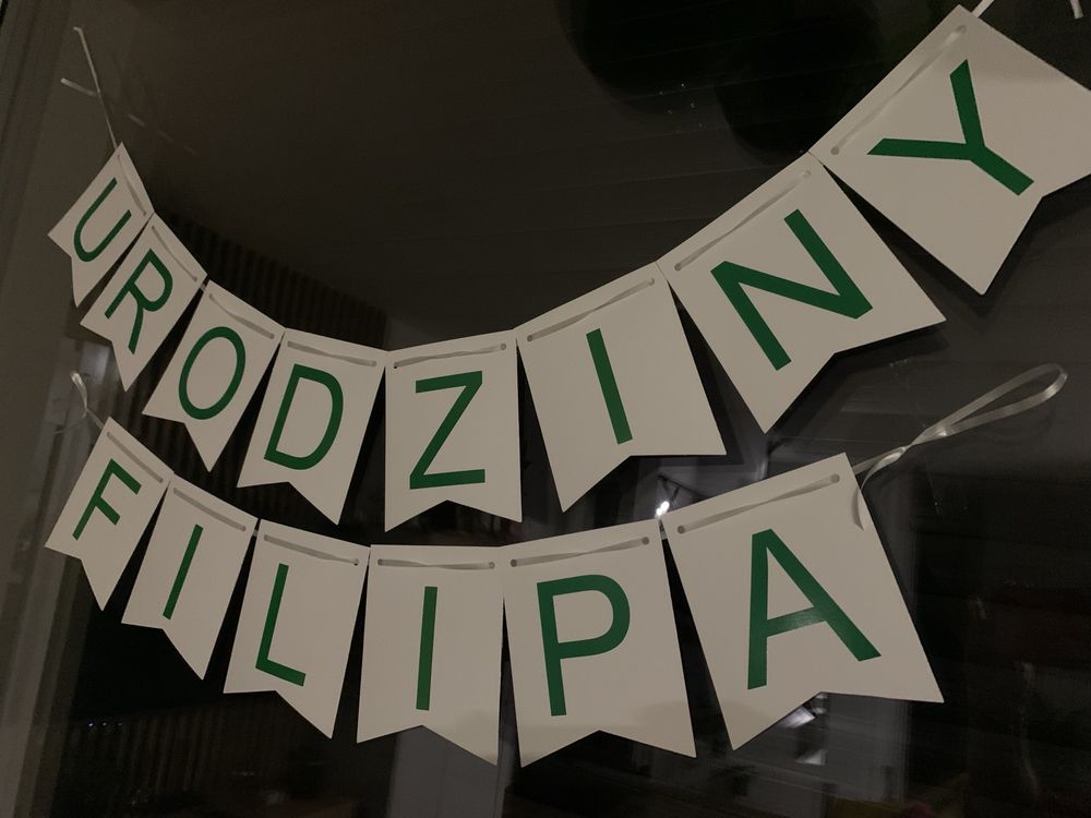 Napis na urodziny