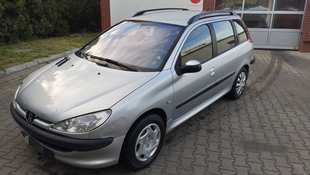 Peugeot 206 SW 1,4 HDi klima,bez rdzy,opłaty