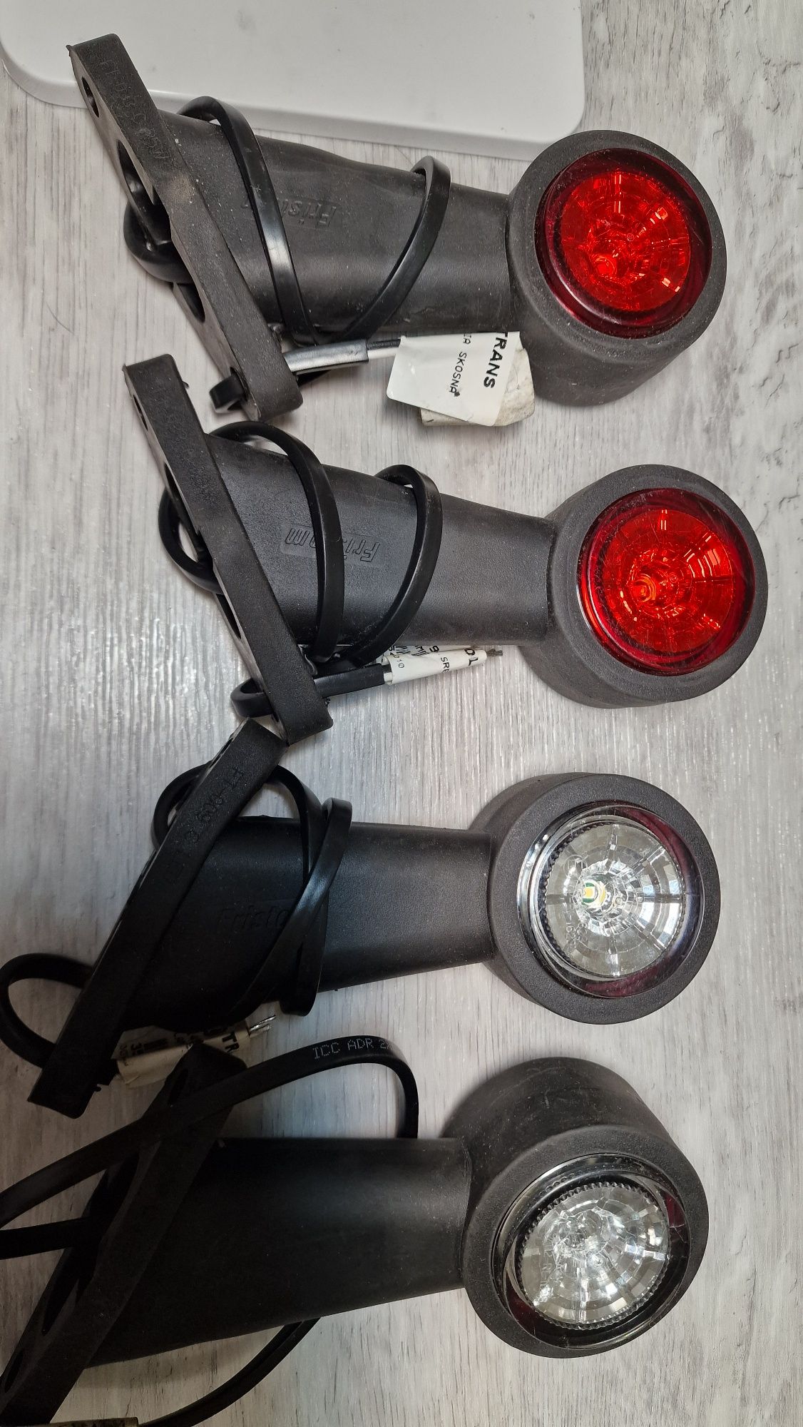 Ліхтар габаритний FRISTOM FT-009E LED на косій довгій гумовій ніжці з