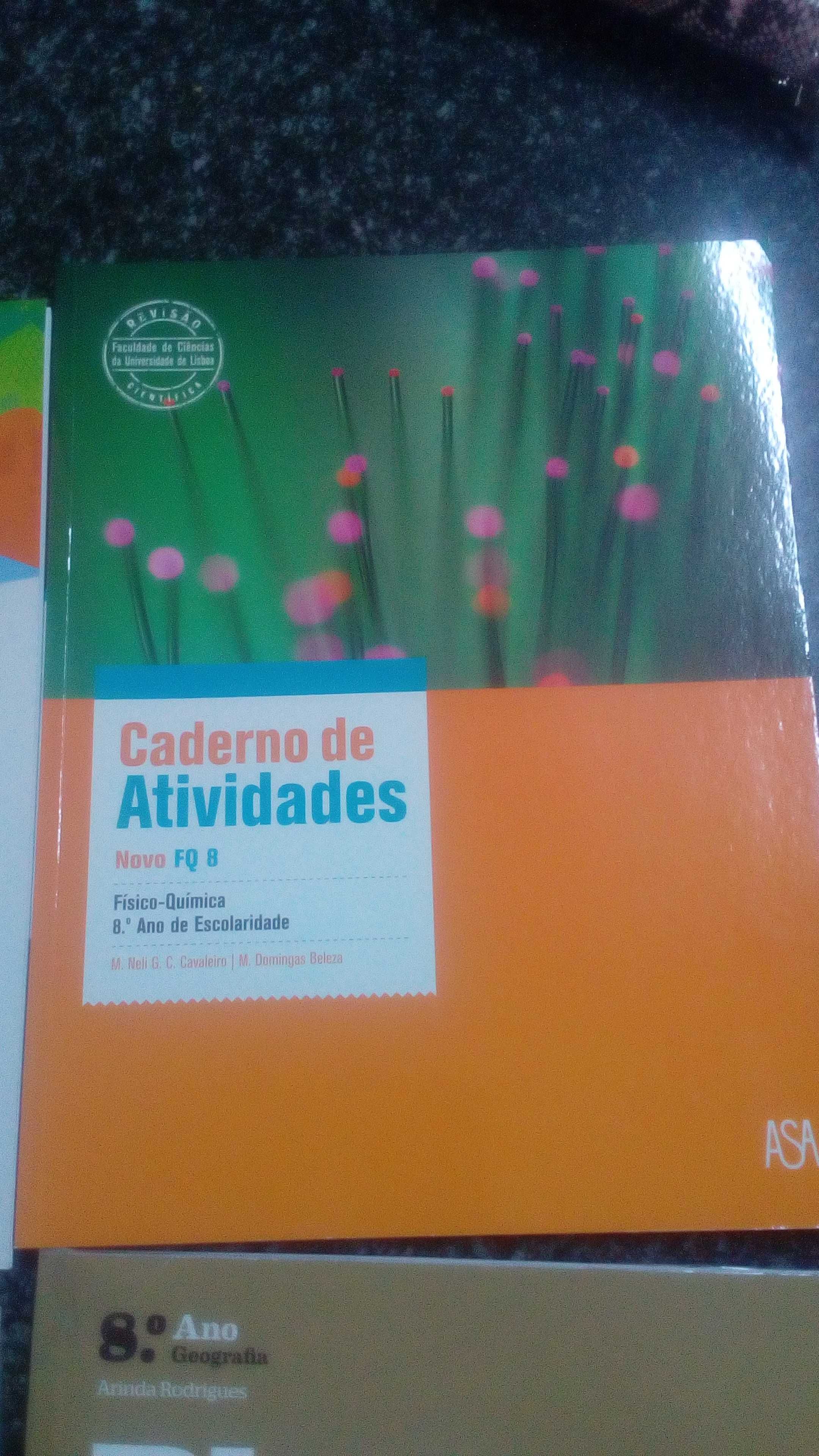 Livros escolares do 8 ano