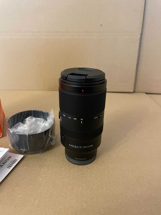 OBIEKTYW Sony E 70-350mm f/4.5-6.3 G OSS SEL70350G Nowy Gwarancja