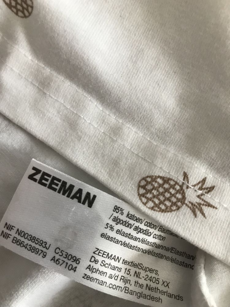 Bawełniany t shirt *Zeeman r. 40