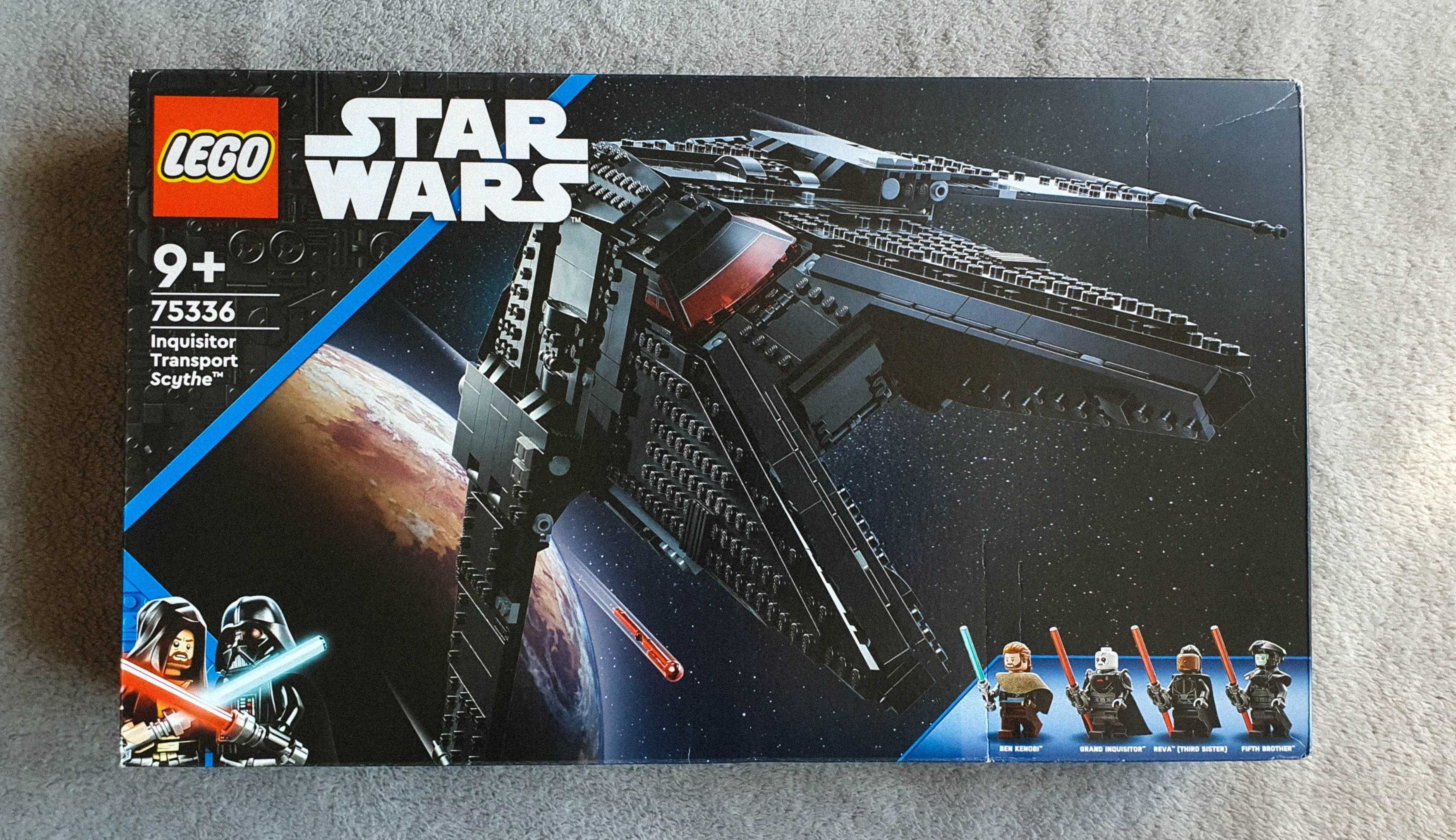 Lego Star Wars 75336 - Transporter Inkwizytorów Scythe - Nowy