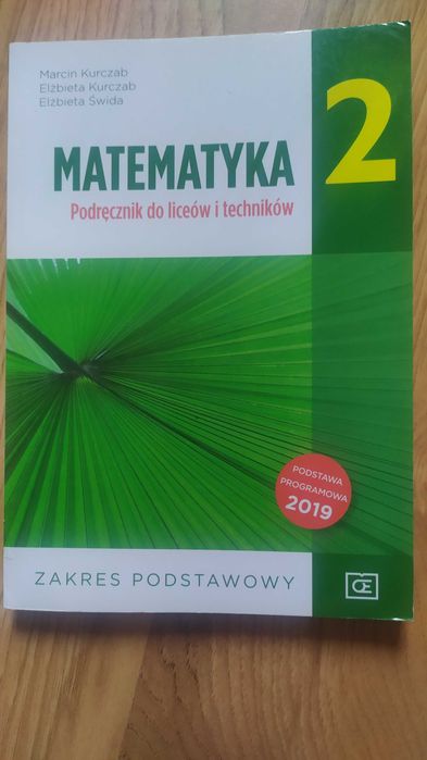 Matematyka 2, podręcznik zakres podstawowy, Pazdro