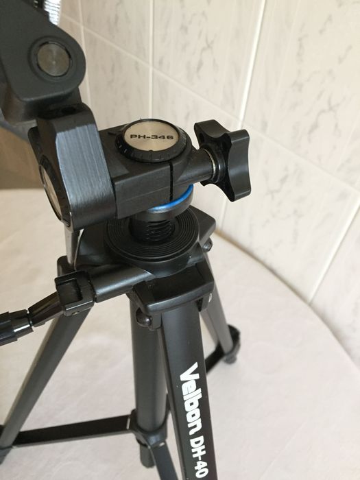 Tripé telescópio Velbon dh-40