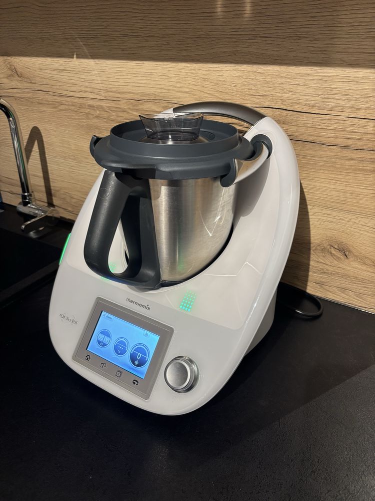 Biały Thermomix 5 TM5 Cook Key 2 nosiniki