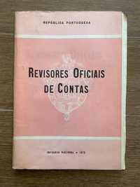 Revisores Oficiais de Contas - 1972 (portes grátis)