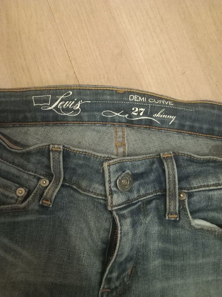 Jeansy Levis roz 27