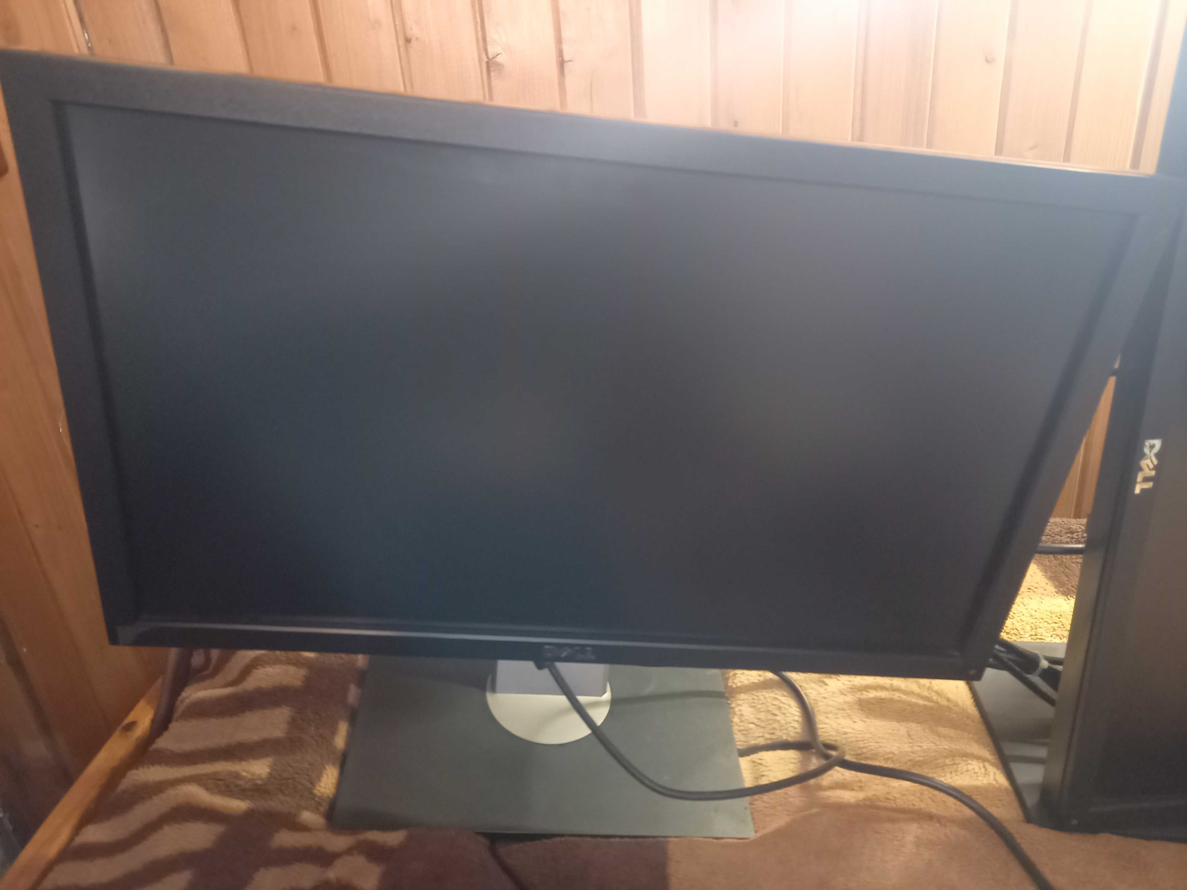Monitor Dell 21.5" obrotowy kable