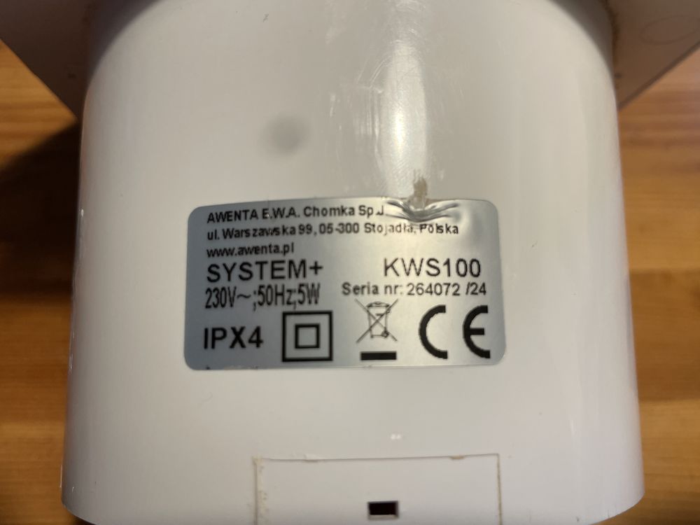 Wentylator łazienkowy Awenta KWS100