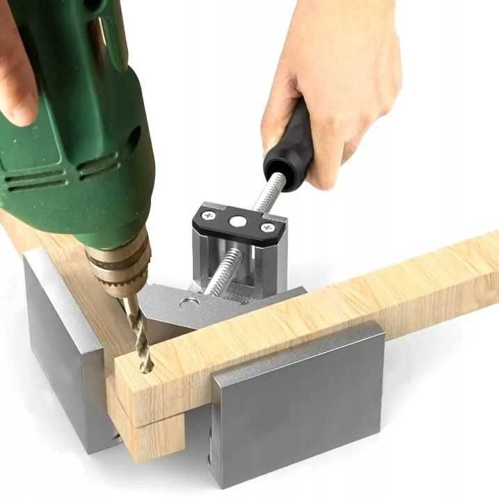 IMADŁO NAROŻNE Uchwyt ŚCISK STOLARSKI Kątowy Narożny 68 x 150 mm