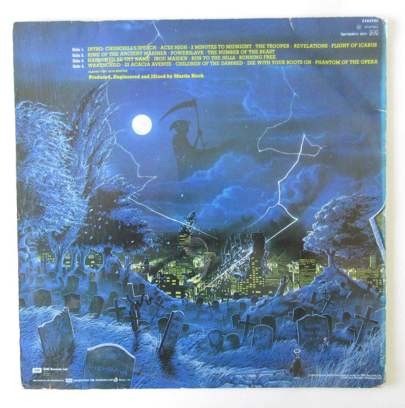 IRON MAIDEN - Live After Death (2 X LP)