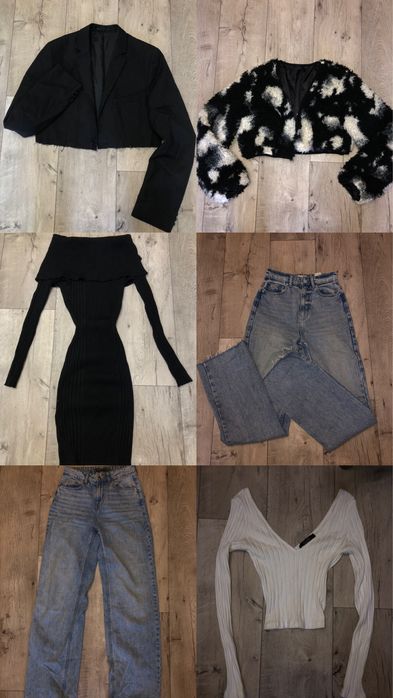 Топ y2k , джинси, сукня