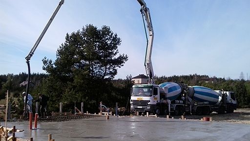 Beton Towarowy B20 C16/20 Transport pompa Śląsk