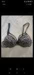 Biustonosz stanik push up z tasiemkami panterka New Yorker 75B o
