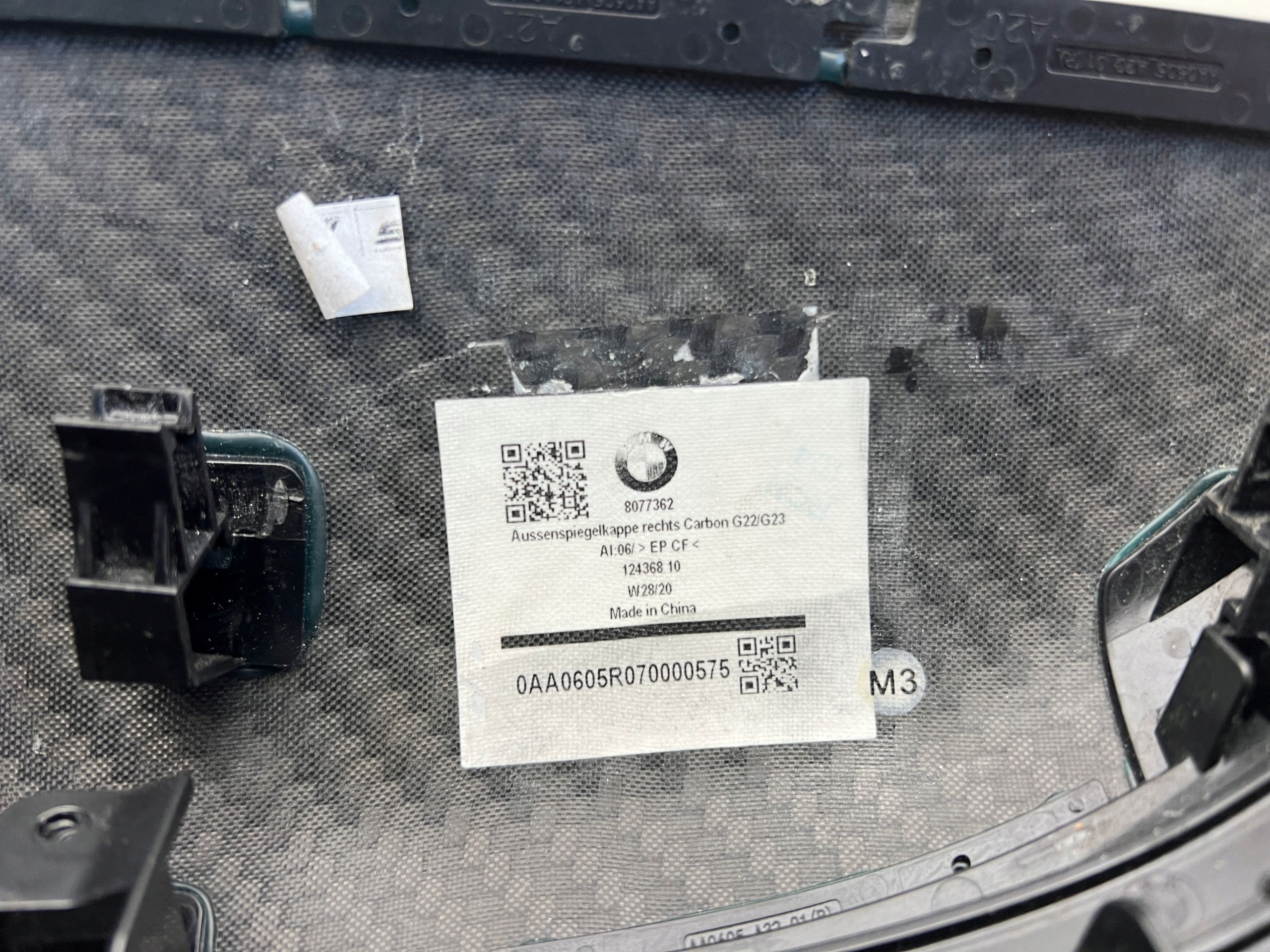 BMW 4 G23 G24 G26 Obudowa Lusterka Prawa Carbon Kierunkowskaz Led 20