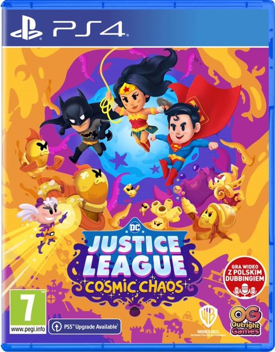 DC Justice League Cosmic Chaos PL (PS4) Gra nowa w folii