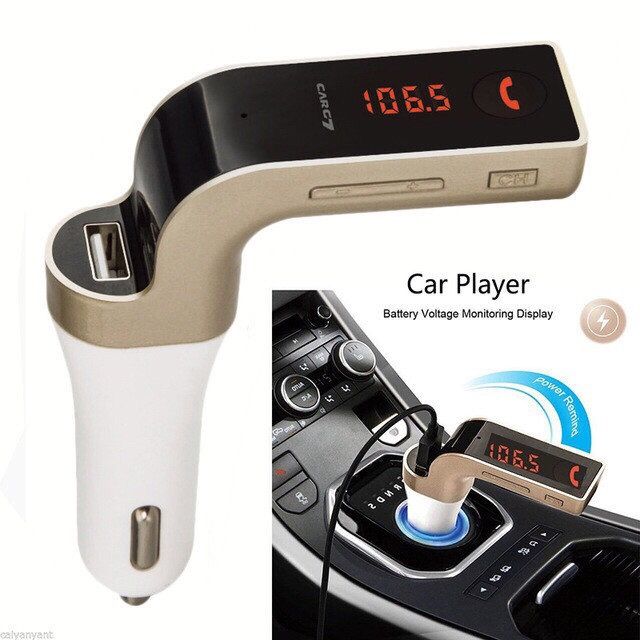 автоМобильный FM трансмиттер модулятор carG7 FM Bluetooth дляАвто вCar