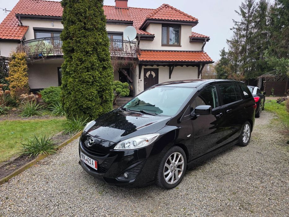 Mazda 5 2,0 benzyna skóra xenon el drzwi full bardzo mały przebieg