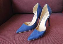 Sapato Salto Alto  - 38 azul