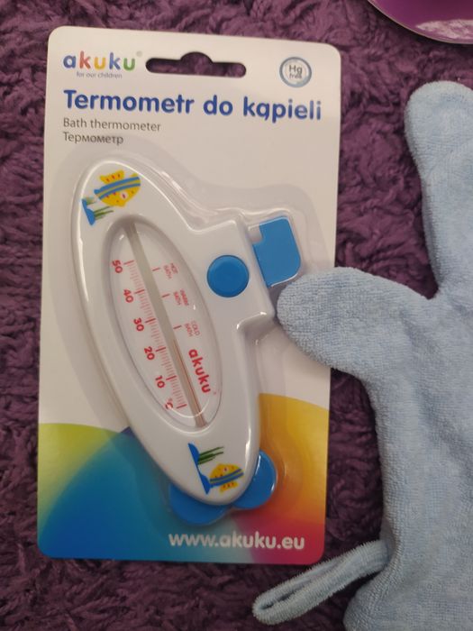 nowe zabawki dla niemowlaka noworodka grzechotka termometr myjka ślini