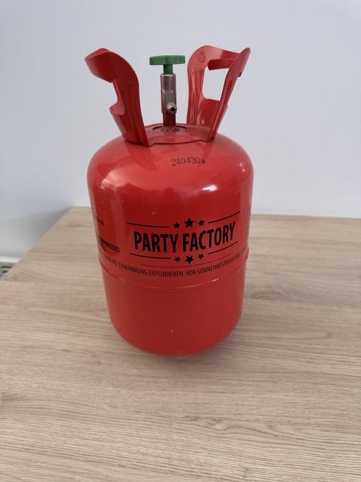 Butla pusta na gaz hel do balonów